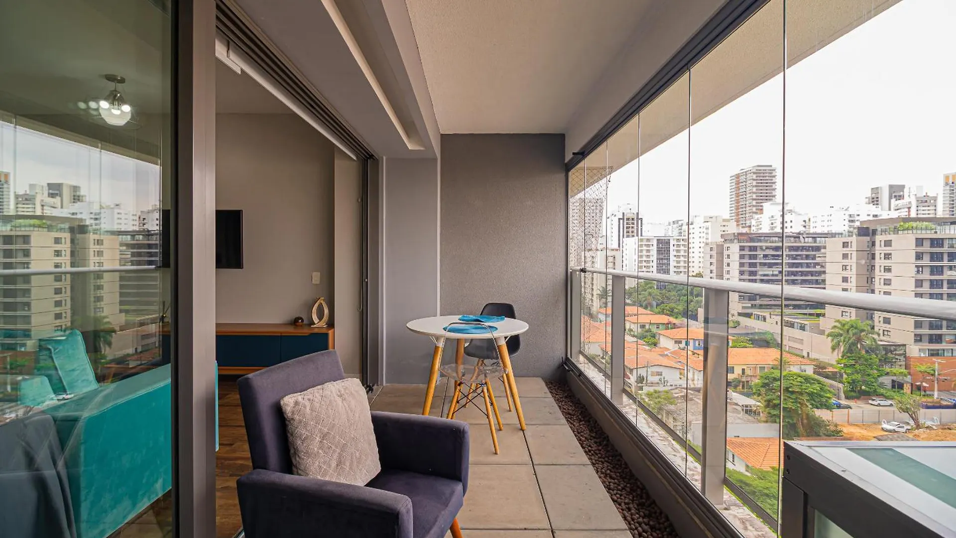 סאו פאולו Lumiere Studio Moderno Com Piscina E Academia No Brooklin - Proximo Ao Aeroporto De Congonhas