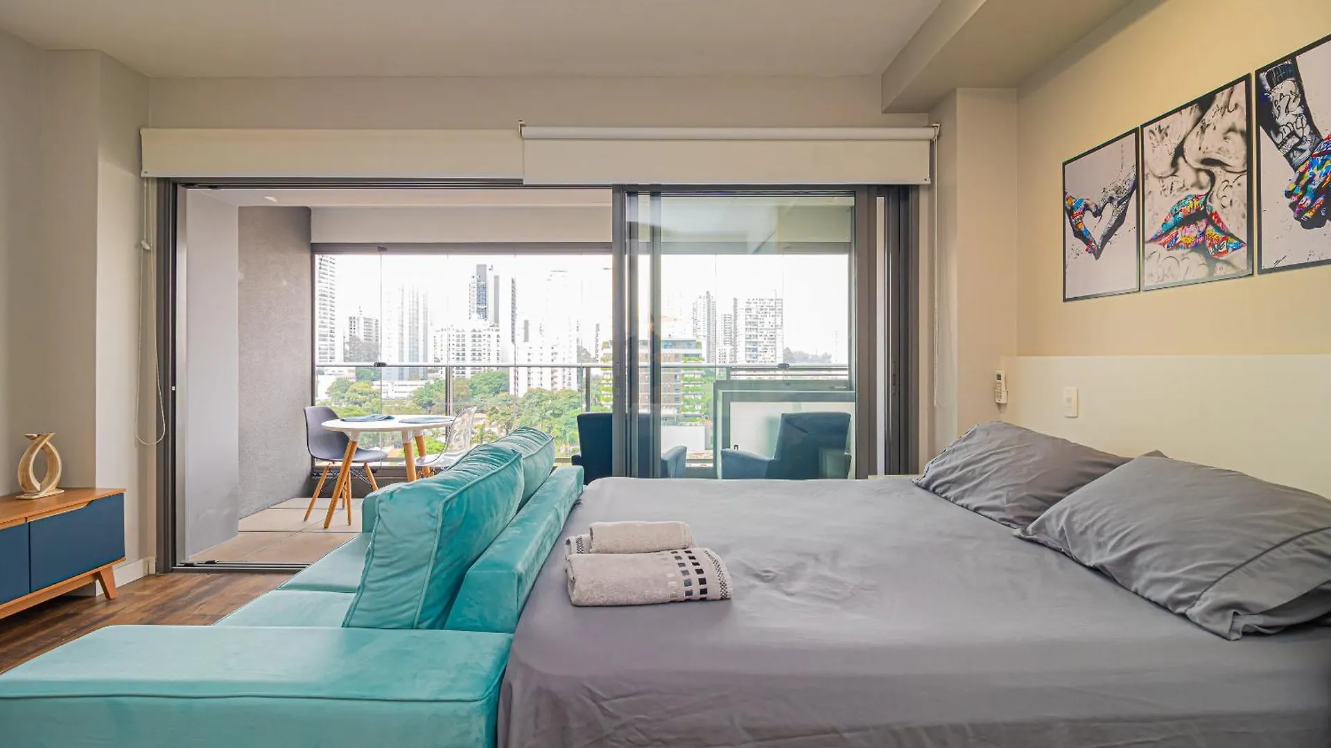 דירה סאו פאולו Lumiere Studio Moderno Com Piscina E Academia No Brooklin - Proximo Ao Aeroporto De Congonhas