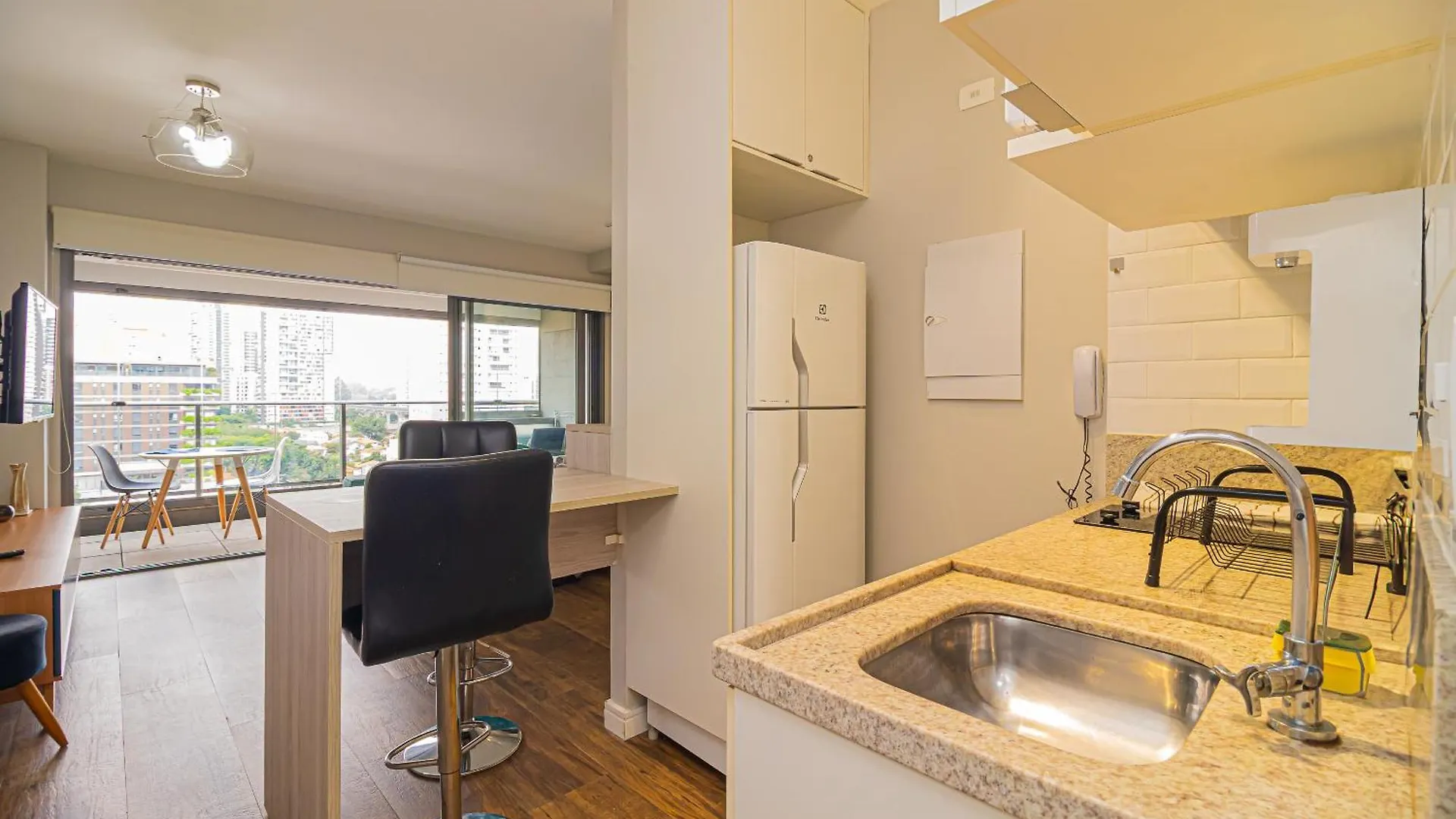 סאו פאולו Lumiere Studio Moderno Com Piscina E Academia No Brooklin - Proximo Ao Aeroporto De Congonhas ברזיל