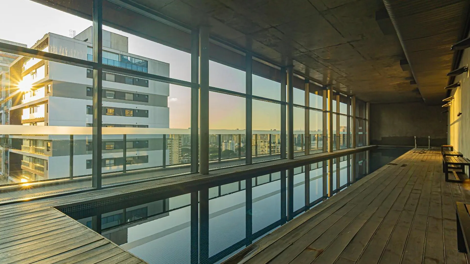 דירה סאו פאולו Lumiere Studio Moderno Com Piscina E Academia No Brooklin - Proximo Ao Aeroporto De Congonhas